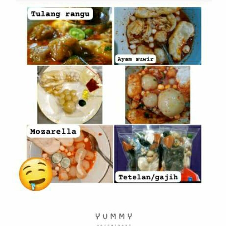 

BOCIRAT (Baso Aci Ningrat) isi Ayam Suwir