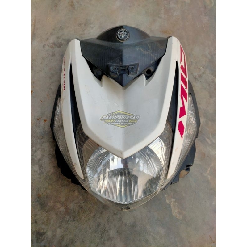 Tameng  depan mio m3 mio Z dasi depan mio m3 set reflektor