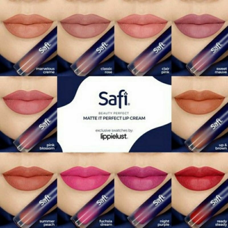 lipstik safi matte itu perfect 4gram