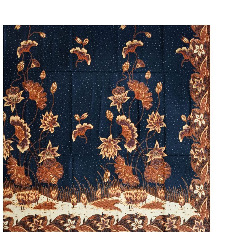 Gayaebatik Kain Batik Pekalongan Motif Bunga Teratai