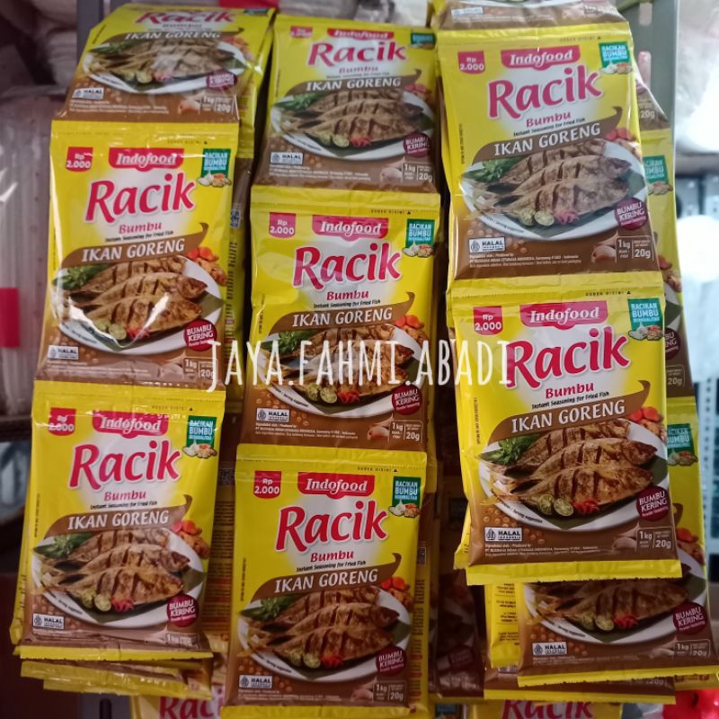 

Bumbu Racik Ikan Goreng / Racik Bumbu Indofood (1 Renceng isi 10)