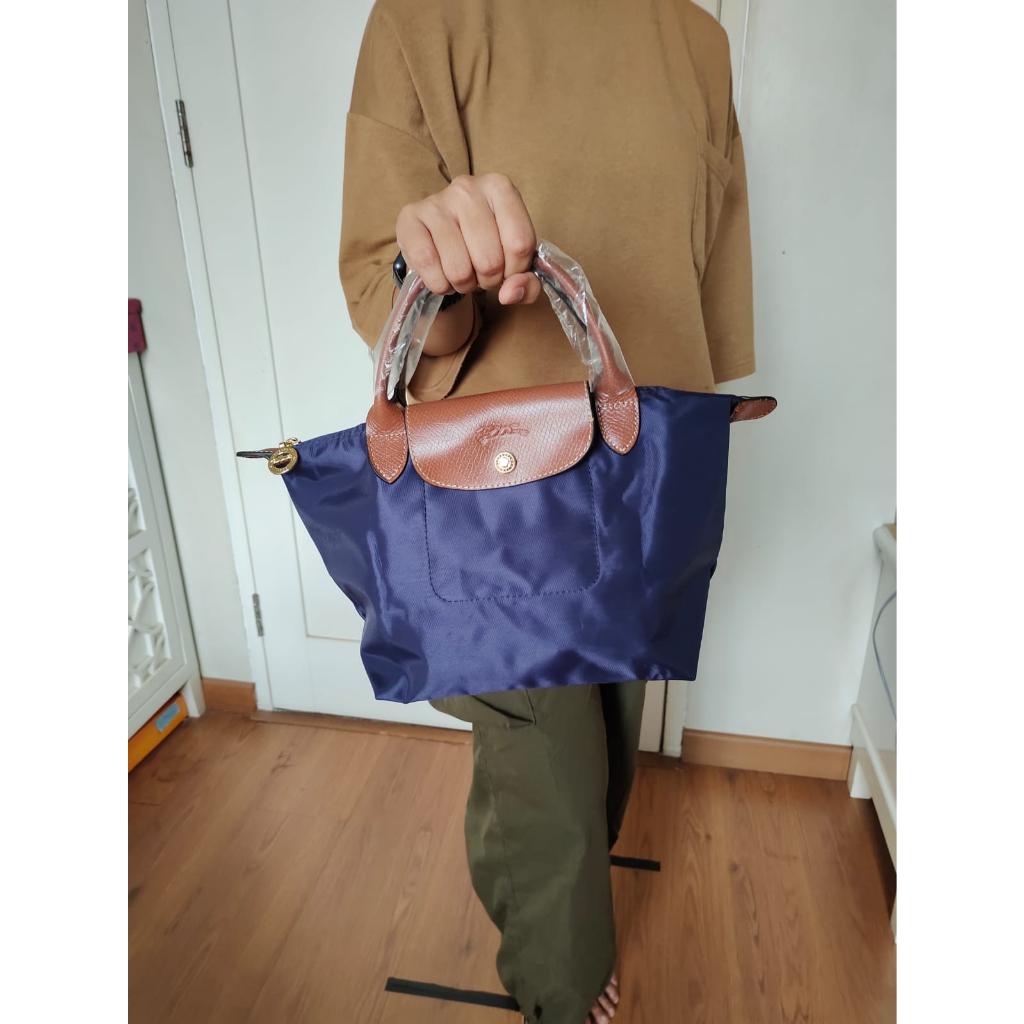 Longchamp Le Pliage Classic Small Short Handle Bag