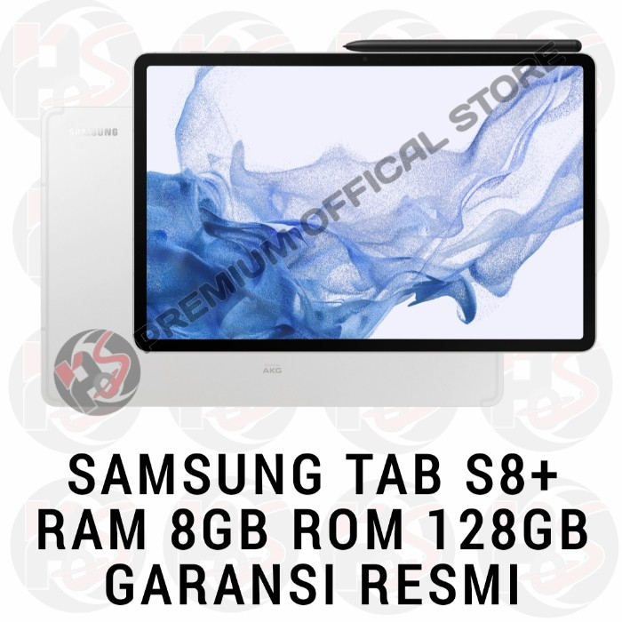 Samsung Galaxy Tab S8+ / S8 Plus 5G 8/256 RAM 8GB ROM 256GB RESMI