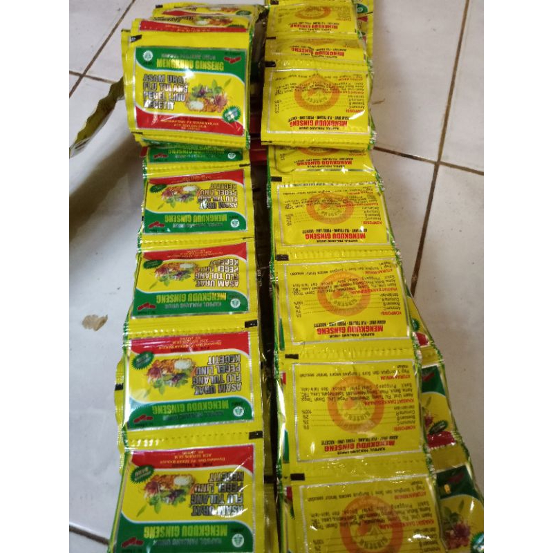 MENGKUDU GINSENG FLU TULANG HANGER