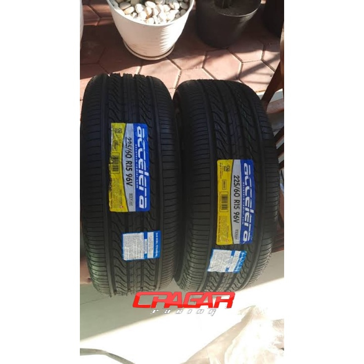 Ban Mobil Ring 15 225 / 60 ACCELERA ECO PLUSH 225 60 R15 - ban tubles ukuran langka