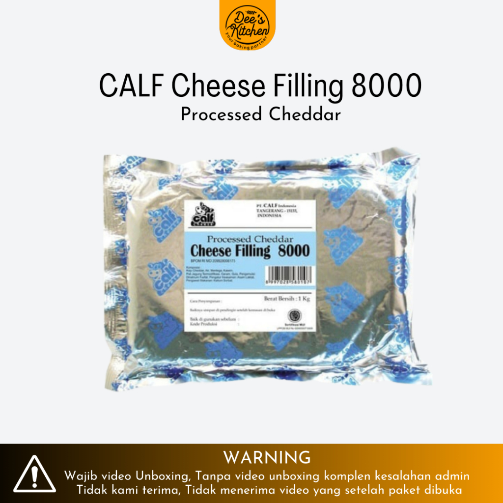 

Calf Cheese Filling 8000 | Keju Oles - 1kg