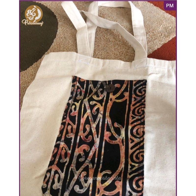 Tote bag batik Berau