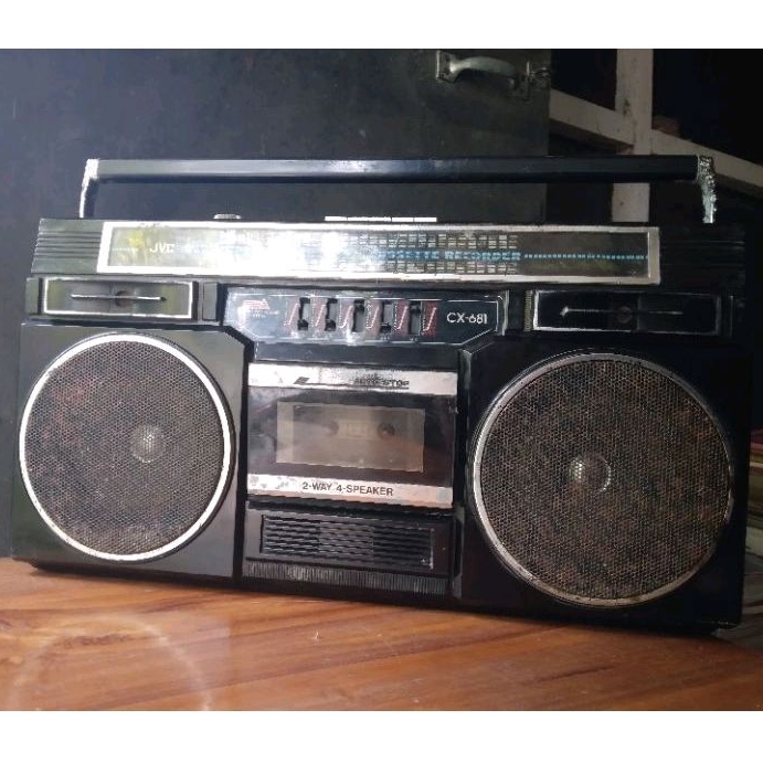 TAPE JVC BOMBOX - TAPE JADUL ANTIK VINTAGE