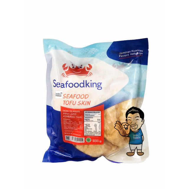 

Seafood King Seafood Tofu Skin- Olahan Ikan 500 g