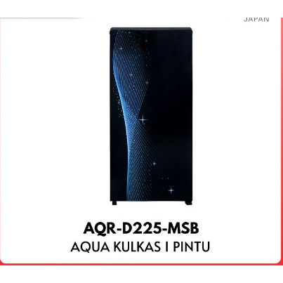 KULKAS 1 PINTU AQUA AQR-D225 MSG/MSB