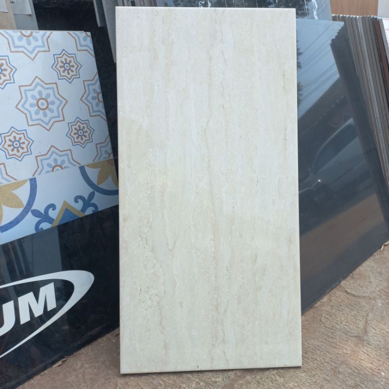 KERAMIK TRAVERTINE MARBLE DINDING LANTAI IKAD DT 6218D3 30X60 KW1