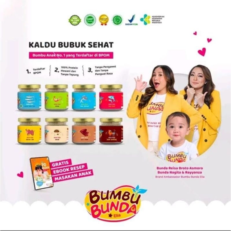 

kaldu bubuk bumbu bunda elia /MPASI/Non MSG
