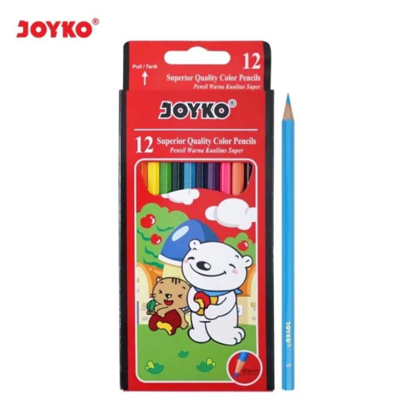 

pensil warna jokyo 12pcs