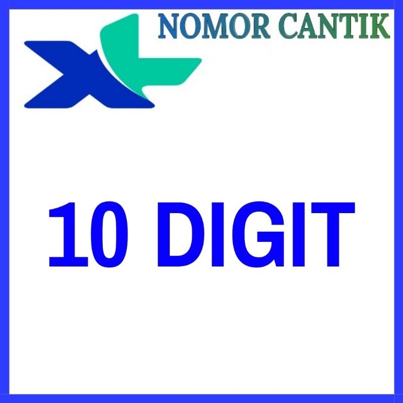 Nomor Cantik XL 10 Digit