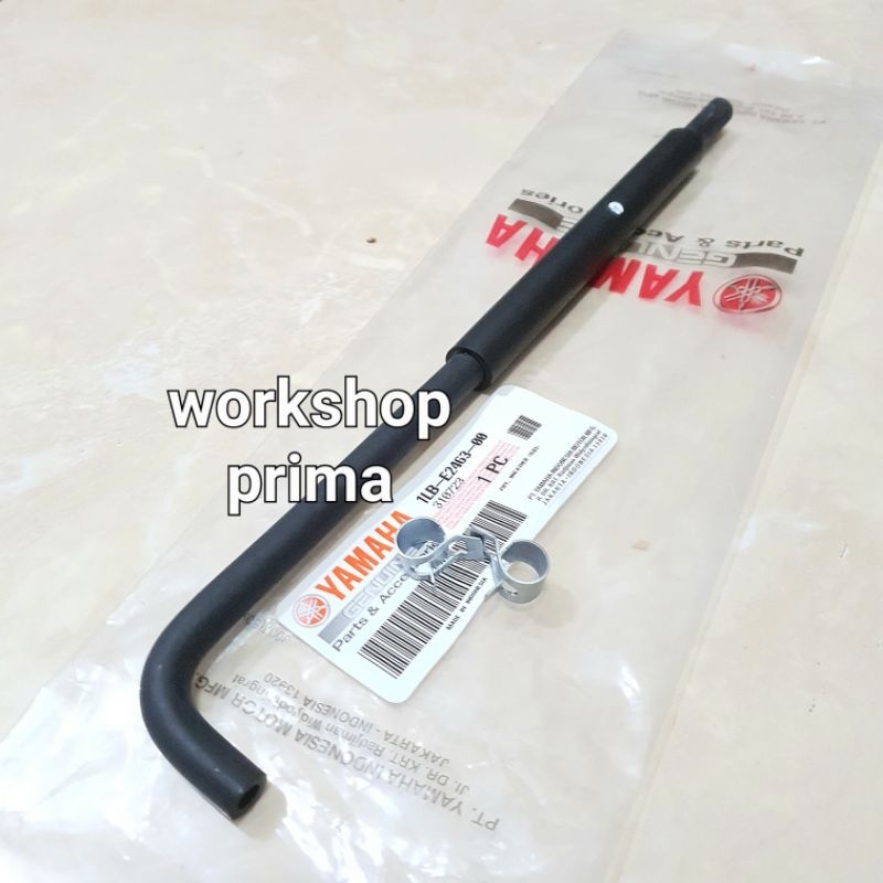 selang kecil radiator ke termostat termostad Xeon injeksi RC GT Xerox 125 Ori Ygp