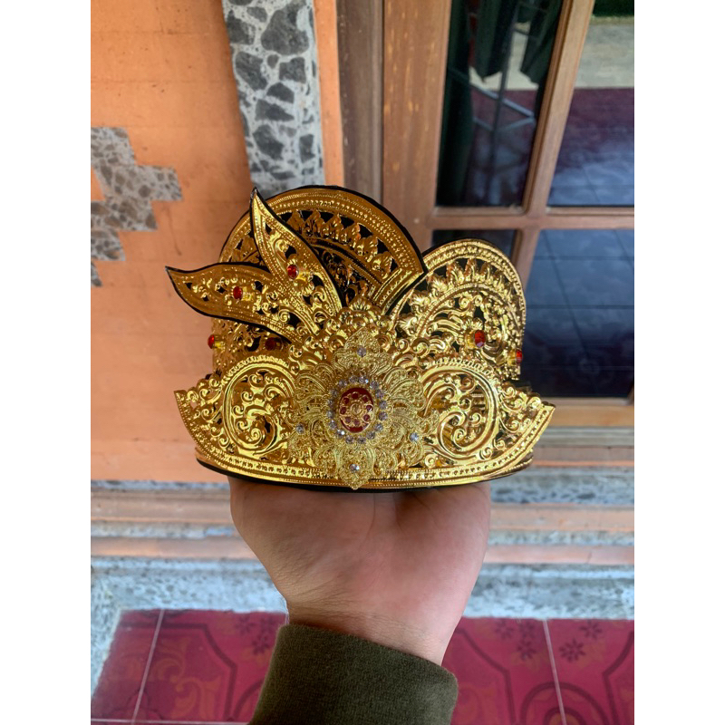 payas pengantin bali udeng emas premium