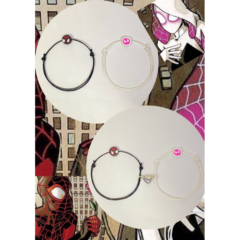 Gelang Spiderman Couple Miles And Gwen | Gelang Couple Spiderman | Gelang Cp Spiderman | Gelang Spid