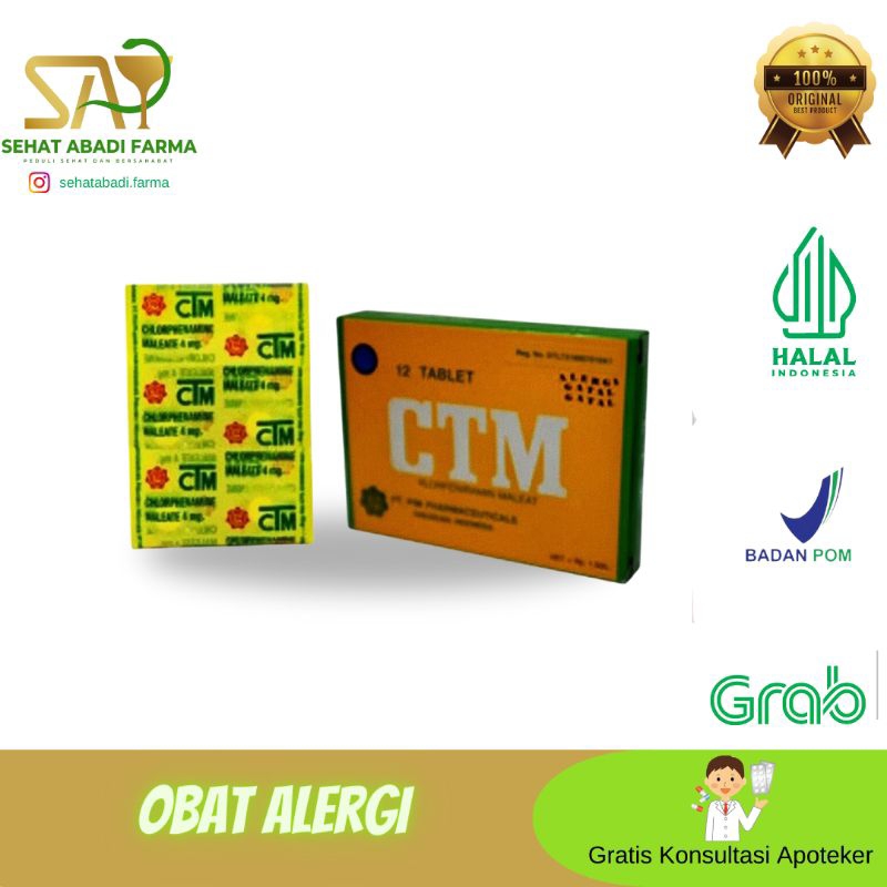 CTM 4 mg 12 Tablet

