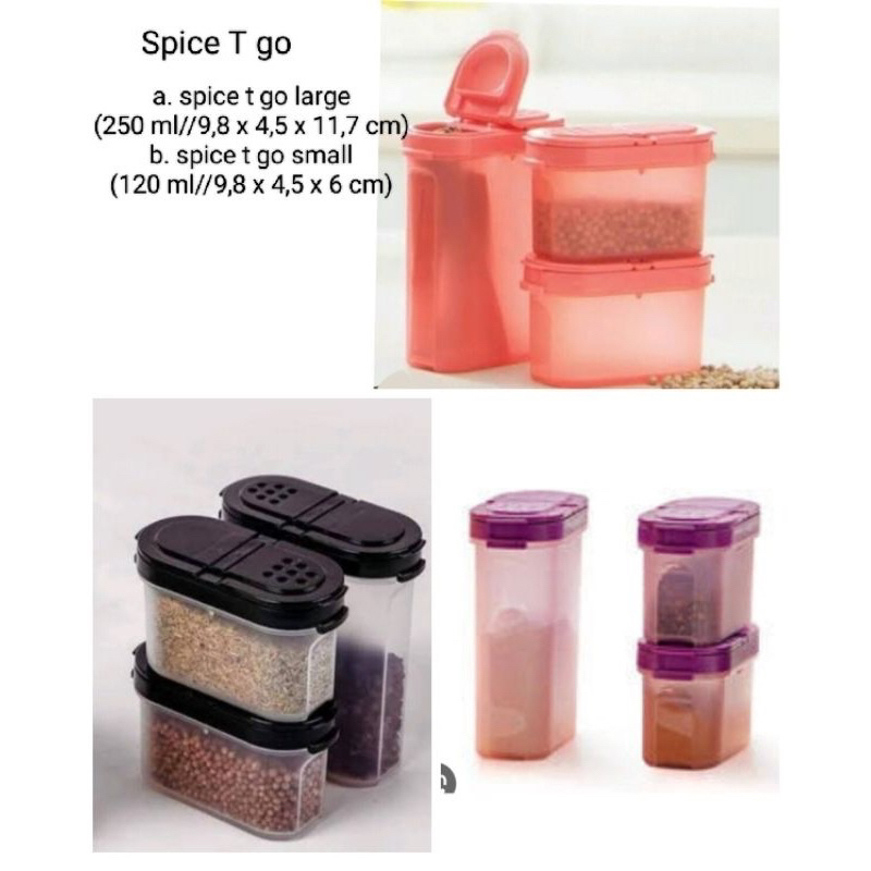 NEW // Spice to go tupperware