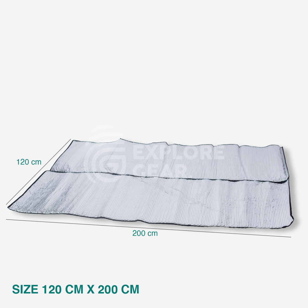 EXPLORE STORE PROJECT - Matras Camping  Matras Alumunium Foil 200x120 cm  Alas Tikar  AlasTenda