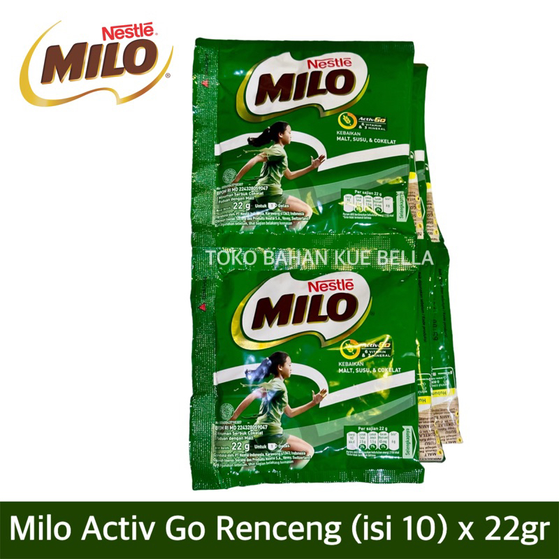 

MILO RENCENG (10 Sachet) Susu Coklat Milo