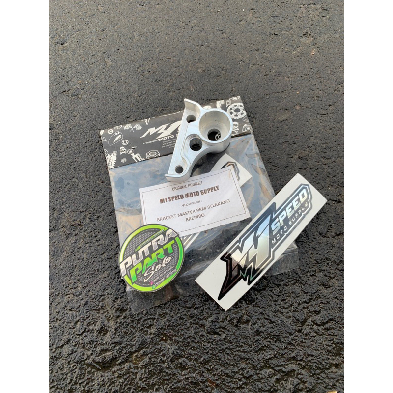 Breket master rem brembo cnc M1speed pnp rangka cb gl100 glpro dll pangkon master rem brembo dudukan