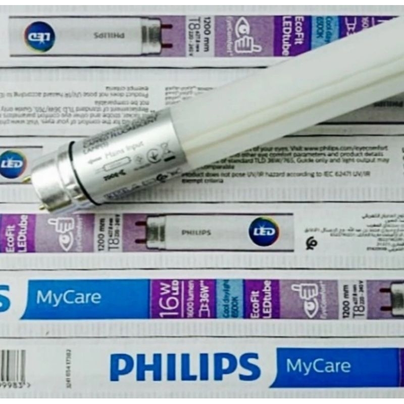 Lampu TL led tube ecofit 16w philips t8 16w