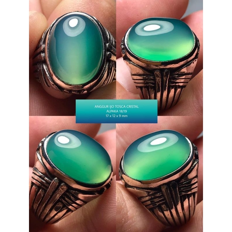 Batu Anggur Ijo Tosca Cristal