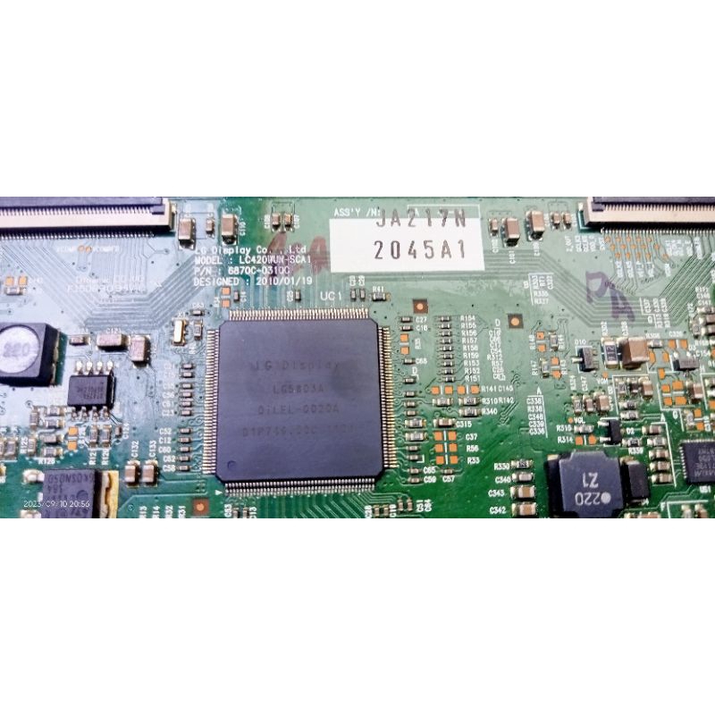 Timming Control TCON LG 42LK450 LC420WUN-SCA1 P/N 6870C-0310C