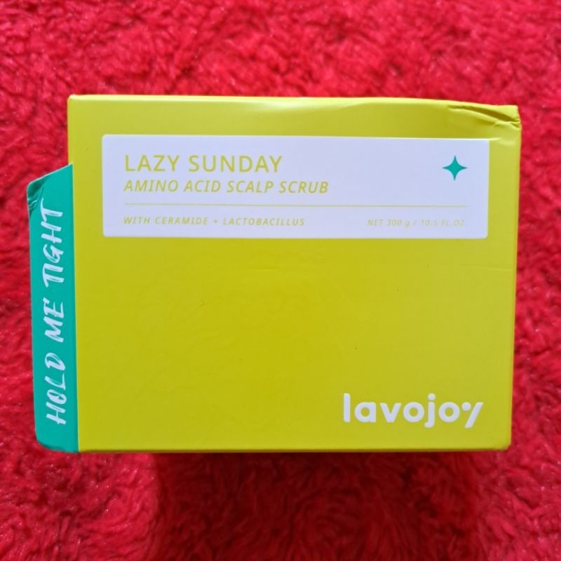 Lavojoy hold me tight scalp scrub lazy sunday 0% silicone