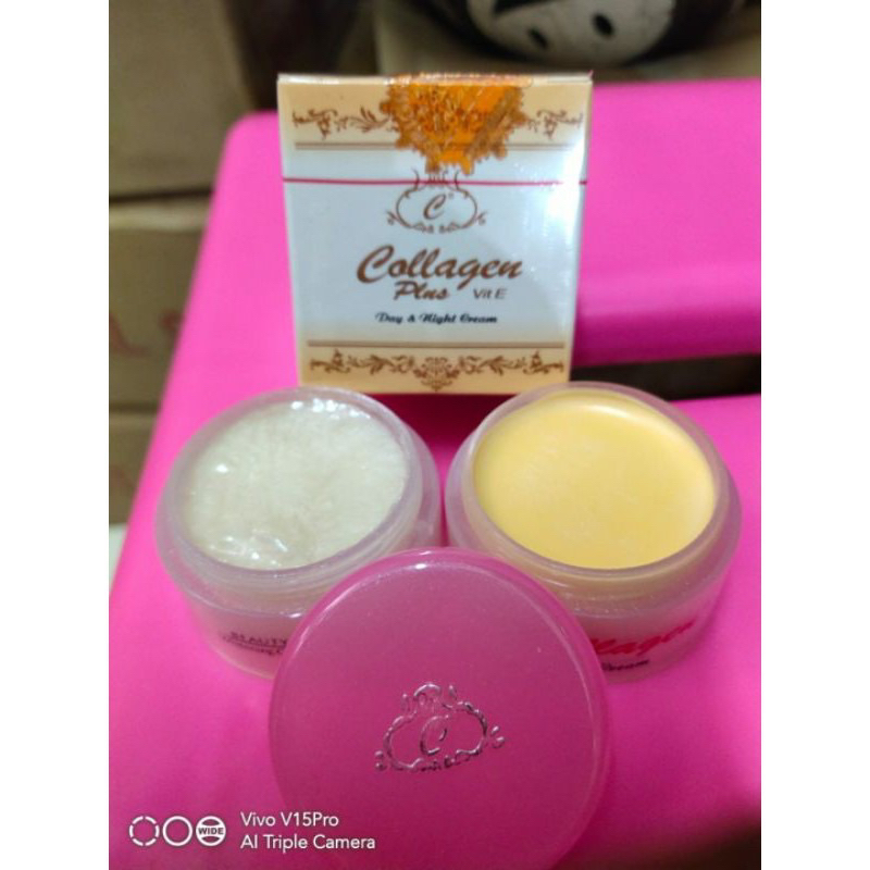 Cream collagen siang&malam