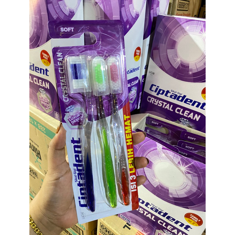 sikat gigi ciptadent soft isi 3