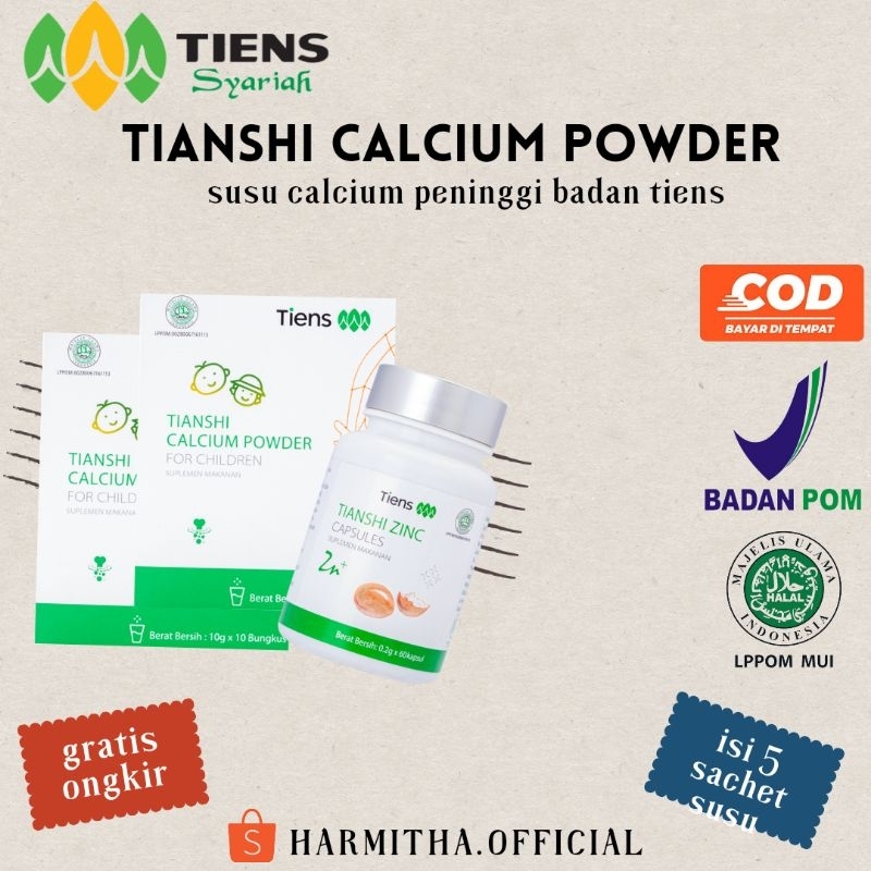 TERLARIS ] PENINGGI BADAN AMPUH DEWASA | NCP + ZINC | PENINGGI BADAN TIENS | PENINGGI BADAN SYARAT P