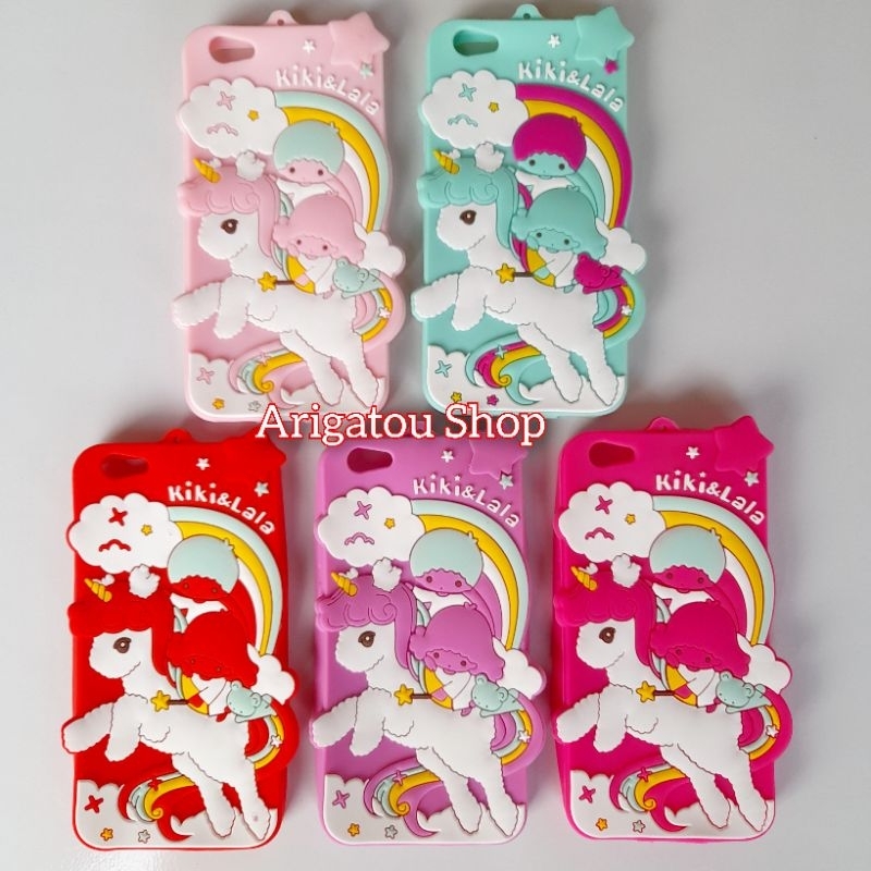 Vivo Y66 Y67 Case Softcase Silikon Boneka Karakter Gambar Kuda Poni Unicorn