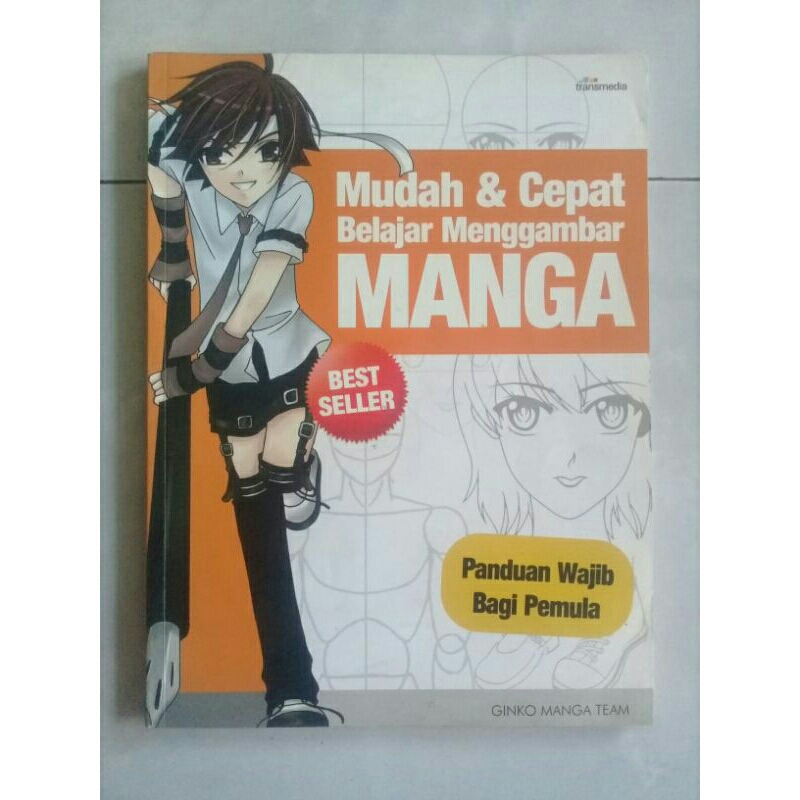 Buku Belajar Menggambar Manga