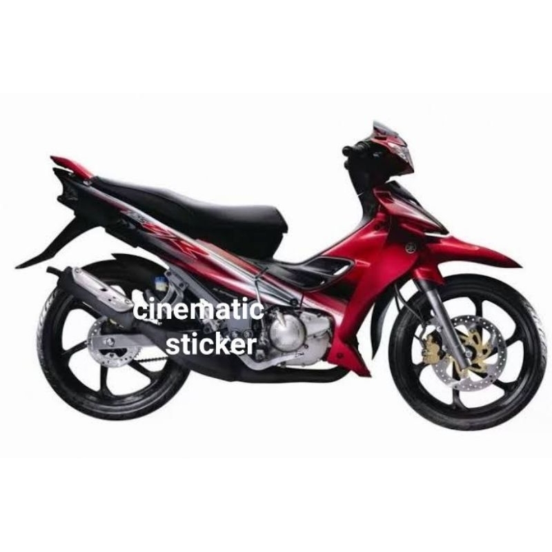 sticker striping motor ZR125 Transparan