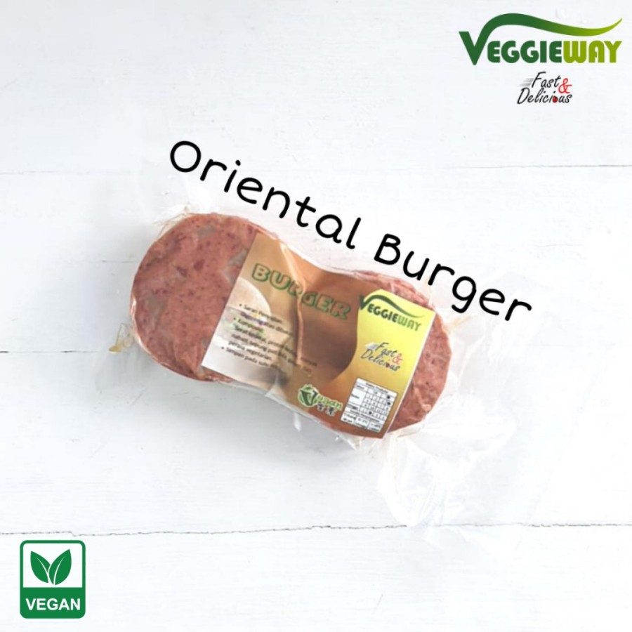

Veggieway - Patty Burger Original Taste - Vegan Frozen Food