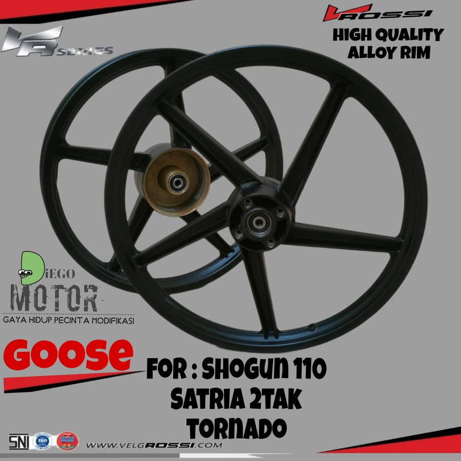 Terlaris Velg Racing VRossi Suzuki Smash - Shogun110 - Shogun125