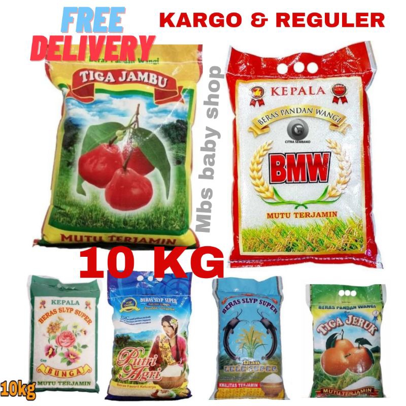 

Beras Premium Beras Pandan Wangi 10 Kg KARGO