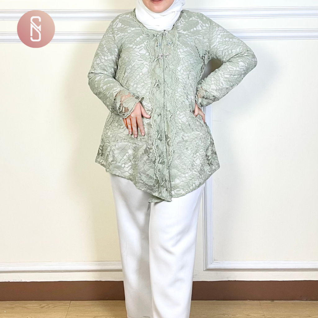 Amanda Myshawl Outer Jumbo Brukat Big Size Uk Ld Up To 140cm Muslim Atasan Wanita Oversize Motif