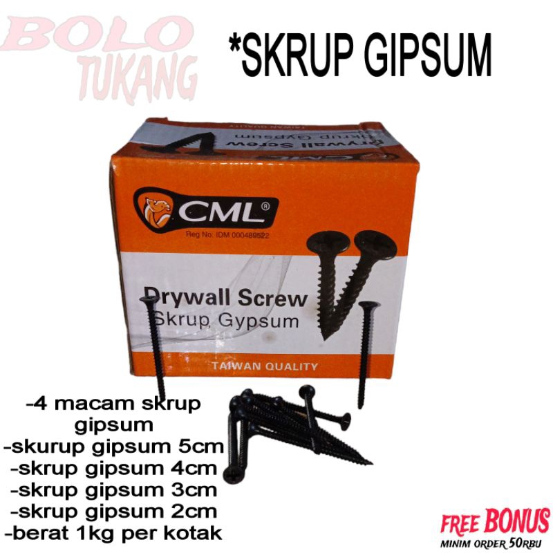 SKRUP GIPSUM / BAUT GIPSUM