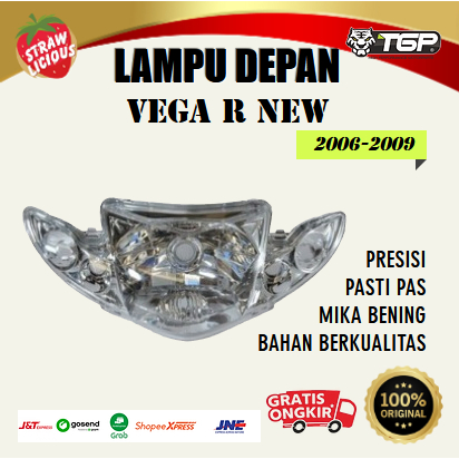 Lampu Depan Reflektor Vega R New 2006 -2009 Bening Motor Yamaha Variasi Aksesoris TGP