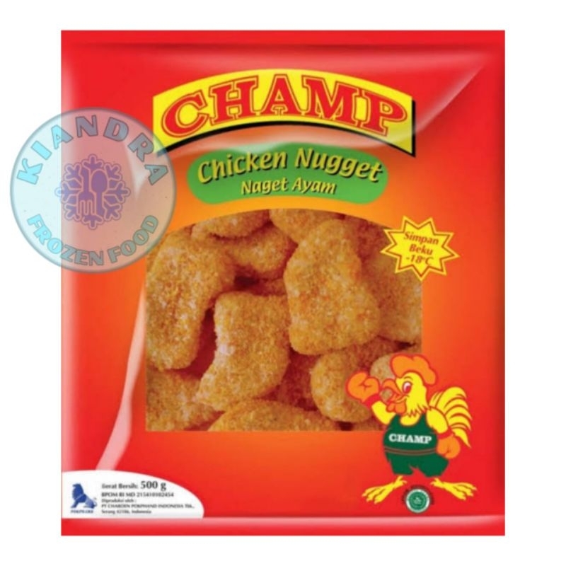 

CHAMP CHICKEN NUGGET 500GR