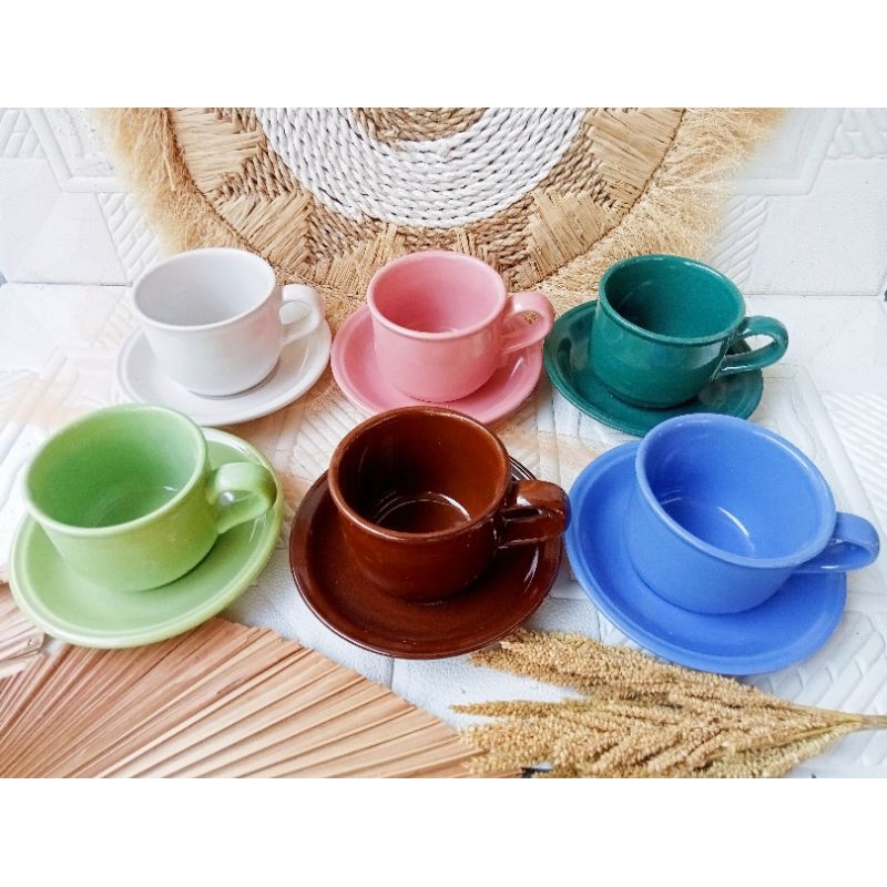 SOUVENIR CANGKIR LEPEK KERAMIK