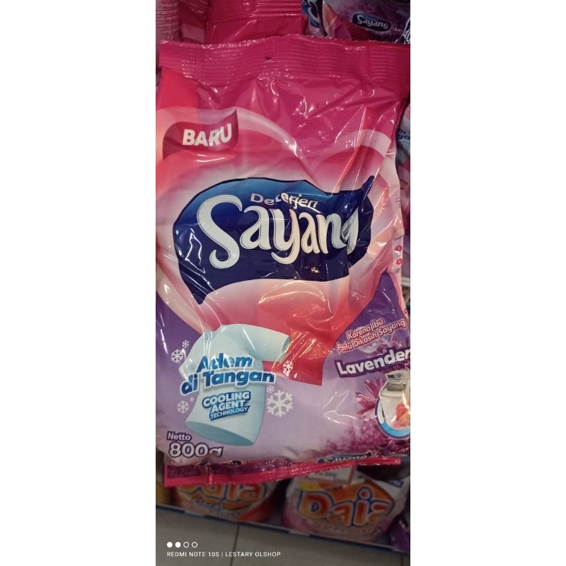 deterjen sayang 800g