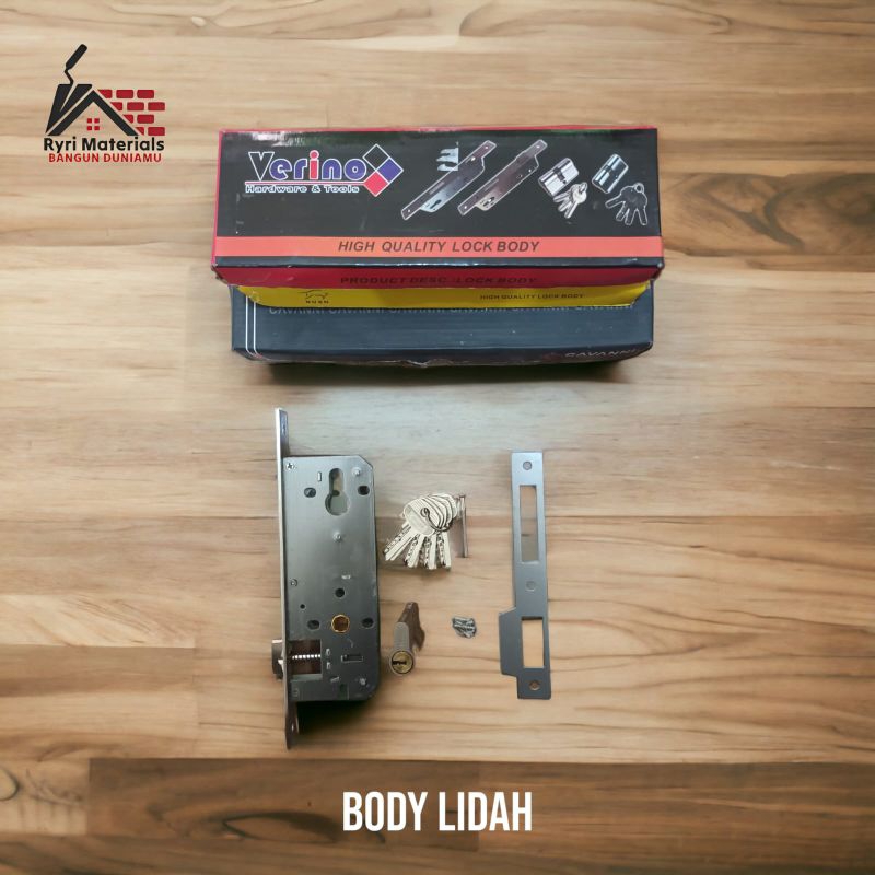 Body lidah / Body kunci lidah / Body kunci pintu set
