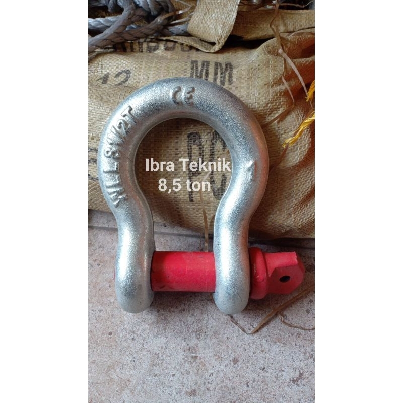 Bow Shackle Segel Omega 8,5ton/ 1inchi