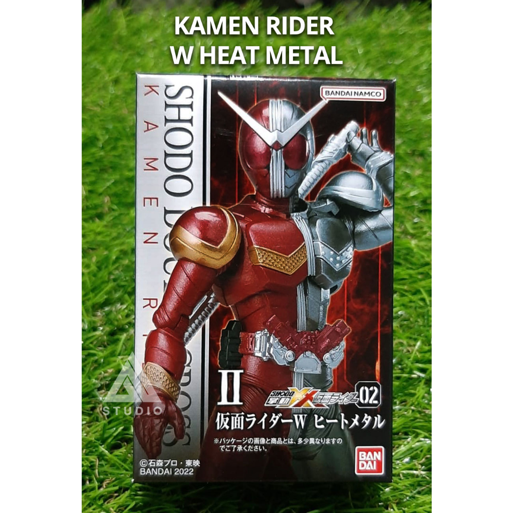 Shodo XX Kamen Rider W Heat Metal