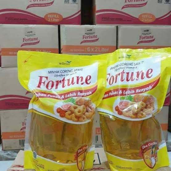 

Ready MINYAK GORENG FORTUNE 2 Liter original minyak goreng fortune