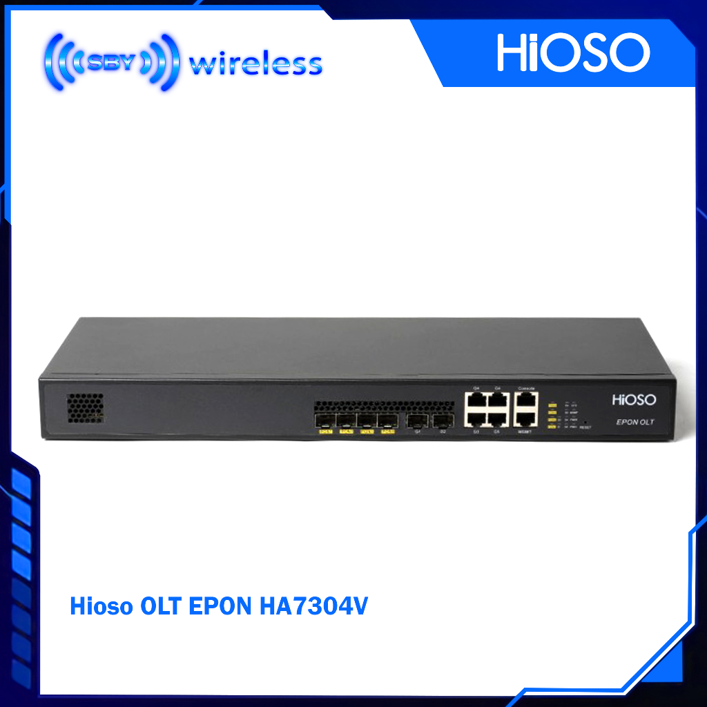 HIOSO HA7304V OLT EPON 4 PON Gigabit Non SFP